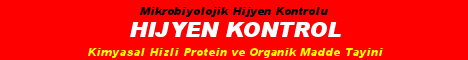 Hijyen Kontrolu Hijyen Kontrol Kitleri 